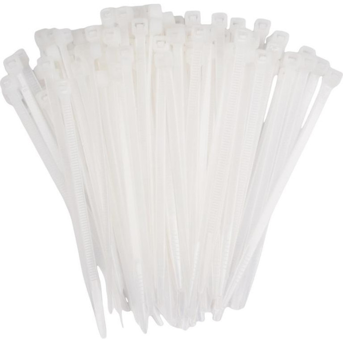 Хомут кабельный JAZZWAY 5053700 PCT 3,6х100-100WH 3,6х100 PA6,6 белый (уп.100шт)