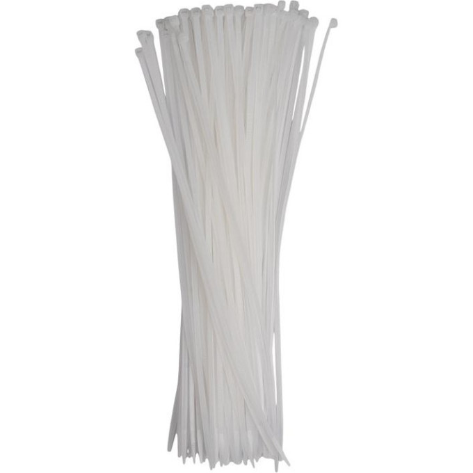 Хомут кабельный JAZZWAY 5054097 PCT 4,8х400-100WH 4,8х400 PA6,6 белый (уп.100шт)
