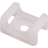 Площадка под хомуты JAZZWAY 5055186 PCP-S 22х16-100WH PA6,6 бел. (уп.100шт)